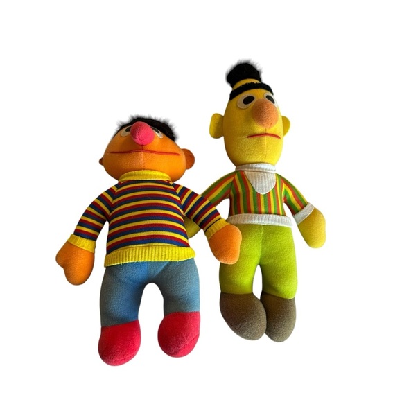 Sesame Street Orange and Yellow Stuffed Animals - Picture 1 of 4